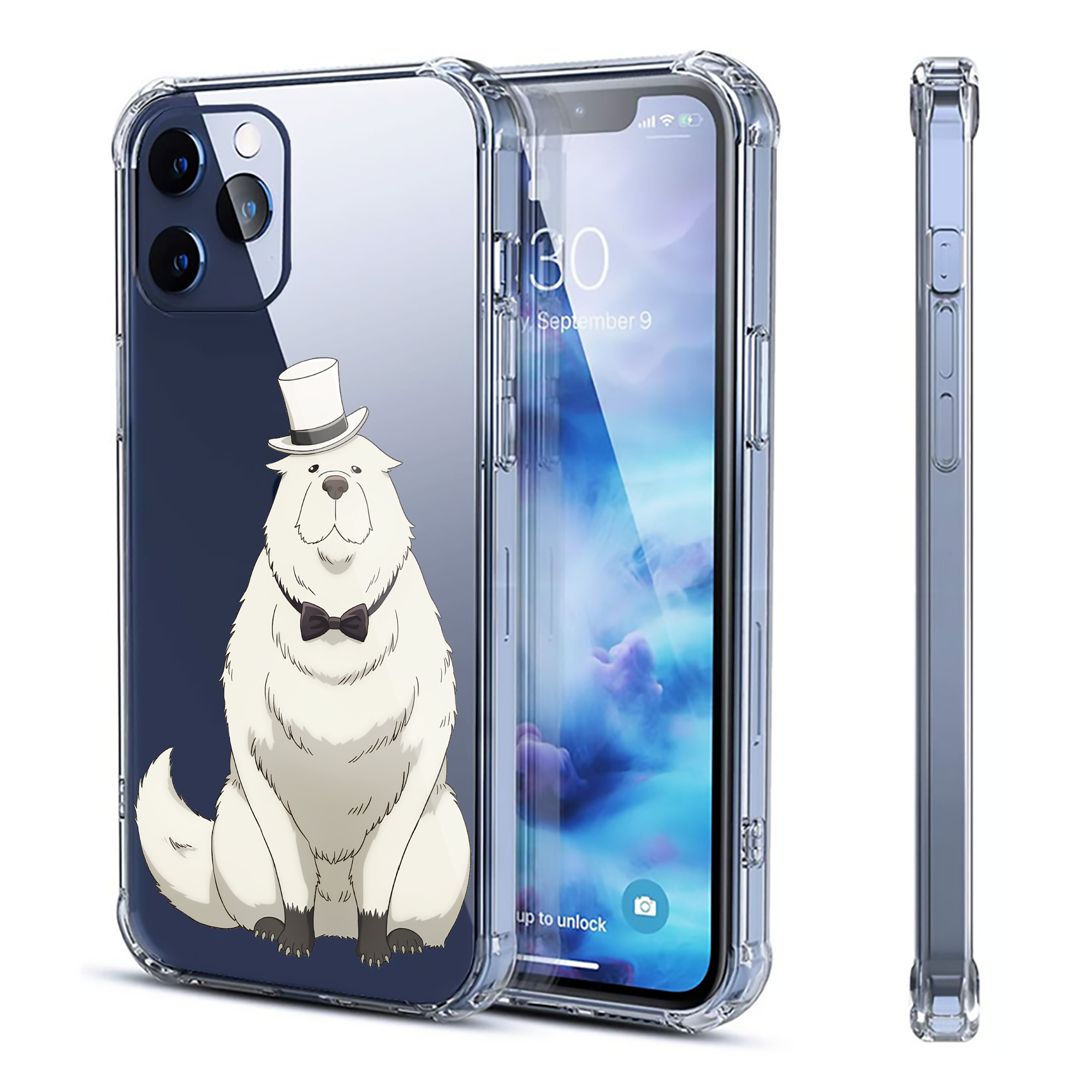 （画像用） SPY×FAMILY间谍家家酒 【iPhone 12シリーズ対応】透明スマホケース（クリアソフトケース）